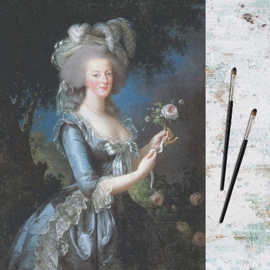 Koningin Marie Antoinette van Frankrijk door Le Br Tissuepapier