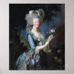  koningin Marie Antoinette van Frankrijk Poster