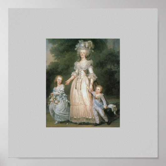 Koningin Marie Antoinette van Frankrijk Poster (Voorkant)