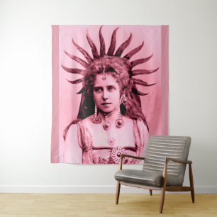 Koningin Marie van Roemenië als de koningin van de Wandkleed