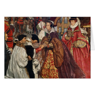 Koningin Mary en Princess Elizabeth