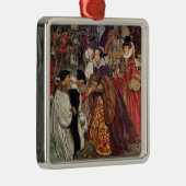 Koningin Mary en Princess Elizabeth Metalen Ornament (Rechts)