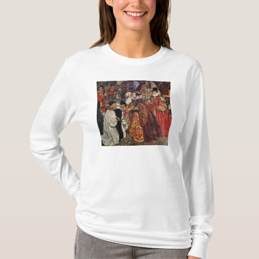 Koningin Mary en Princess Elizabeth T-shirt (Voorkant)