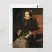 Koningin Mary I of England Maria Tudor van Antonis Briefkaart (Voorkant / Achterkant)