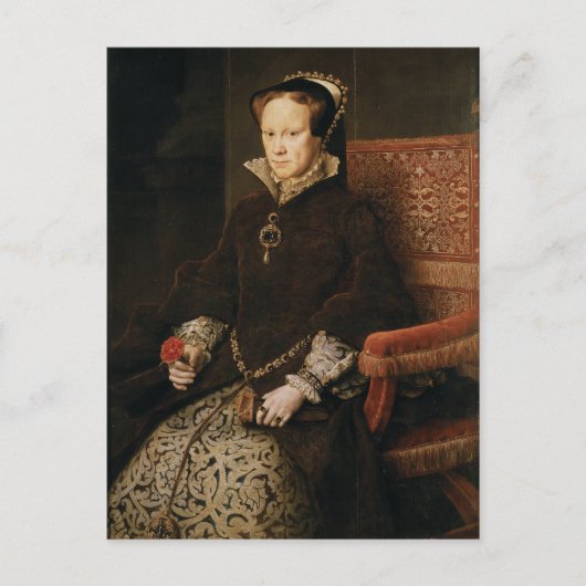 Koningin Mary I of England Maria Tudor van Antonis Briefkaart (Voorkant)