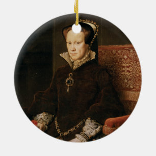 Koningin Mary I of England Maria Tudor van Antonis Keramisch Ornament