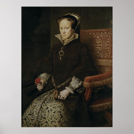 Koningin Mary I of England Poster (Voorkant)