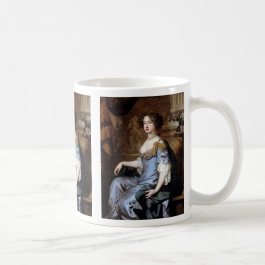 Koningin Mary II van Sir Peter Lely Coffee Mok (Rechts)