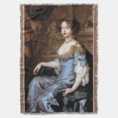 Koningin Mary II van Sir Peter Lely Deken (Voorkant Verticaal)