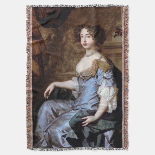 Koningin Mary II van Sir Peter Lely Deken (Voorkant Verticaal)