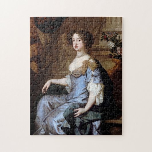 Koningin Mary II van Sir Peter Lely Legpuzzel (Verticaal)