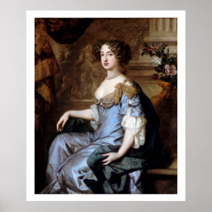 Koningin Mary II van Sir Peter Lely Poster
