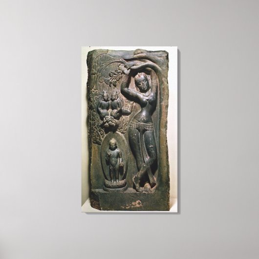 Koningin Maya baart boeddha Canvas Afdruk (Voorkant)