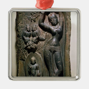 Koningin Maya baart boeddha Metalen Ornament