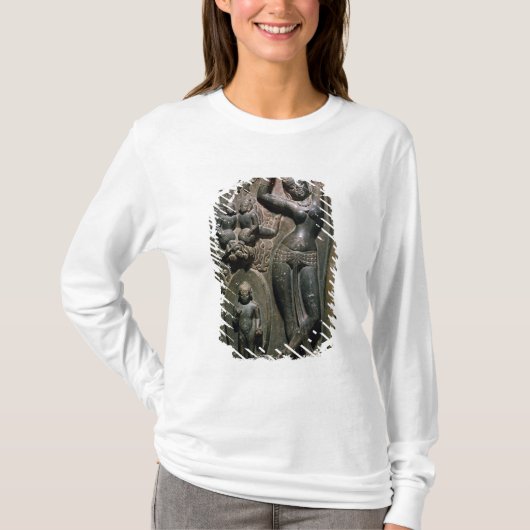 Koningin Maya baart boeddha T-shirt (Voorkant)