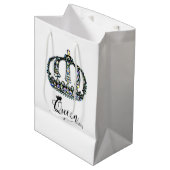 "Koningin! Medium Cadeauzakje (Voorkant Gekanteld)