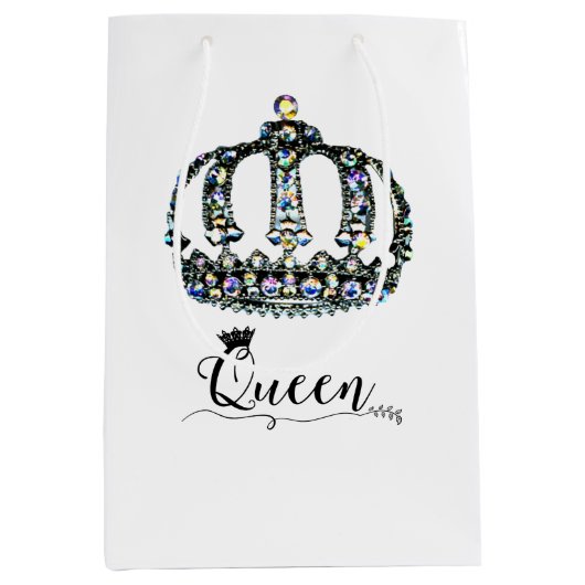 "Koningin! Medium Cadeauzakje (Voorkant)