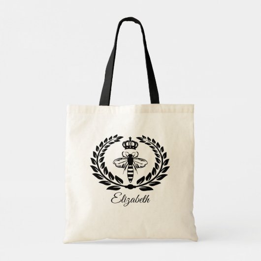koningin met eigen personaliteit tote bag (Achterkant)