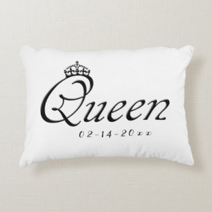 Koningin met Kroon Accent Kussen
