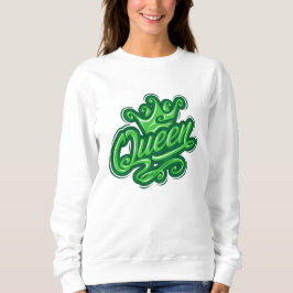 Koningin met kroon, Typografie Design Trui