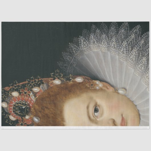 Koningin Moeder Ontkoppeling Papger Tissuepapier (Voorkant)