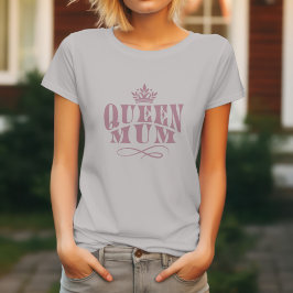 Koningin Moederdag Kroon T-shirt
