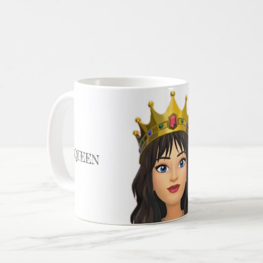 Koningin Mok (Voorkant links)