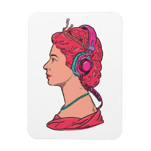 Koningin Muziek Magneet