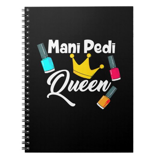 Koningin Nagelstylist Notitieboek (Voorkant)