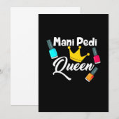 Koningin Nagelstyliste Kaart (Voorkant / Achterkant)