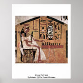 Koningin Nefertari door schilder van de Gravekamer Poster (Voorkant)