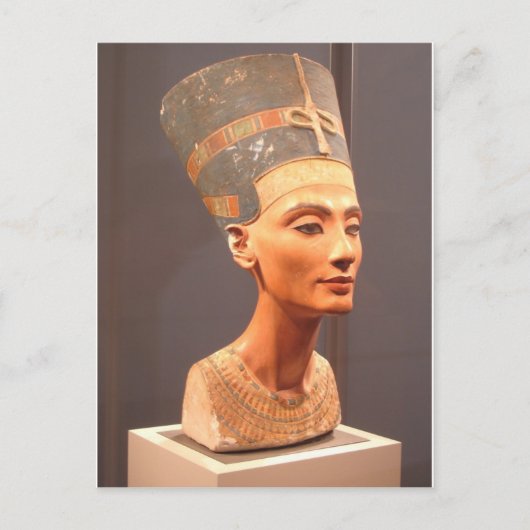 Koningin Nefertiti Briefkaart (Voorkant)