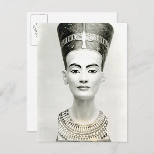 Koningin Nefertiti Briefkaart (Voorkant / Achterkant)