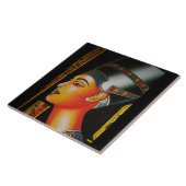 koningin Nefertiti Egypt Tegeltje (Zijkant)