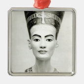 Koningin Nefertiti Metalen Ornament (Voorkant)