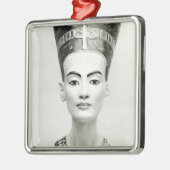 Koningin Nefertiti Metalen Ornament (Links)
