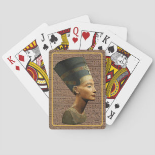 Koningin Nefertiti Oude koninklijke speelkaarten