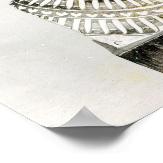 Koningin Nefertiti Poster (Hoek)