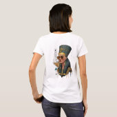 Koningin Nefertiti T-shirt (Achterkant volledig)