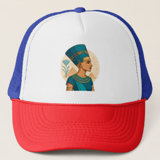 Koningin Nefertiti - Tijdloze schoonheid van de ou Trucker Pet