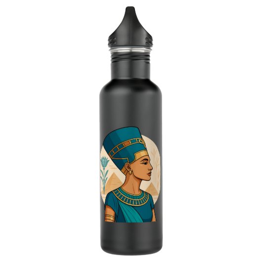 Koningin Nefertiti - Tijdloze schoonheid van de ou Waterfles (Links)