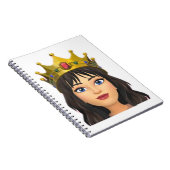 koningin notitieboek (Rechterzijde)