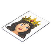 koningin notitieboek (Linkerzijde)