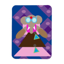 koningin olifant flexibele foto magneet