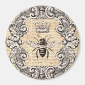  koningin op blad Music Magnet (Voorkant)