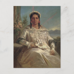 Koningin Pomare IV van Tahiti Briefkaart