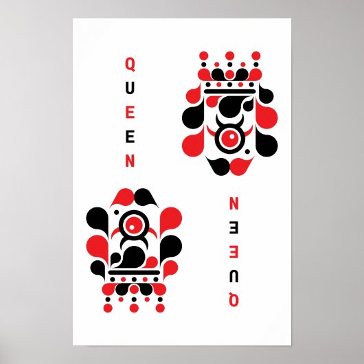 KONINGIN POSTER (Voorkant)