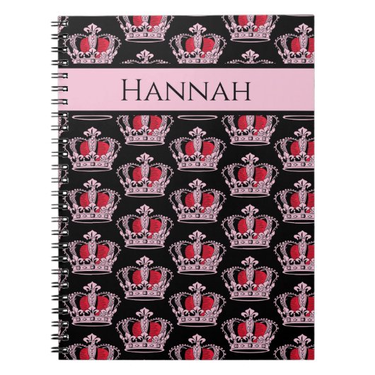 Koningin Prinses Kroon Notitieboek (Voorkant)