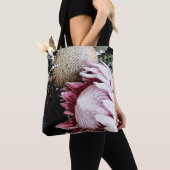 koningin protea native floral tote bag (Dichtbij)