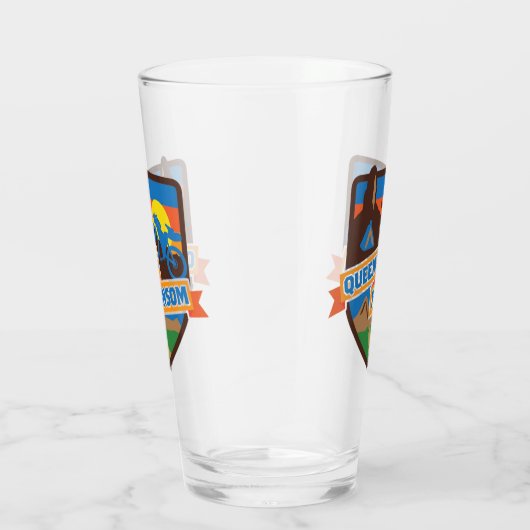 Koningin Ransom Pint Glass Glas (Rechts)